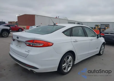 2018 Ford Fusion Hybrid Se из США, поврежденный, VIN 3FA6P0LU7JR173431